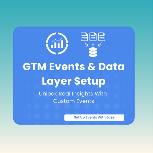 GTM + GA4 Tracking Setup Course Thumbnail